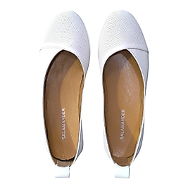 Salamander Beyaz Deri Kadın Ayakkabısı