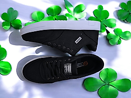 Carrano Siyah-Beyaz Erkek Spor Ayakkabı