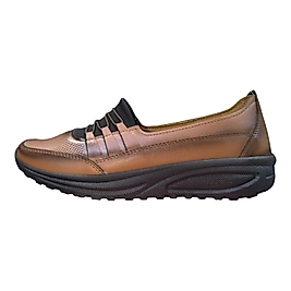 Wanetti Kahverengi Deri Kadın Ayakkabı