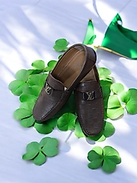 Louis Vuitton Taba Erkek Deri Ayakkabı