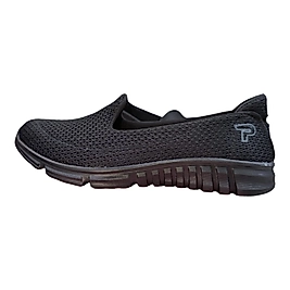 Memory Foam Siyah Kadın Ayakkabı